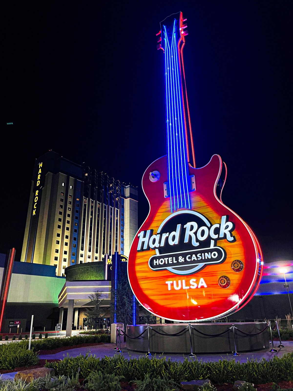 Hard Rock Hotel & Casino Specialty Lighting, Data, IT Design Tulsa, OK